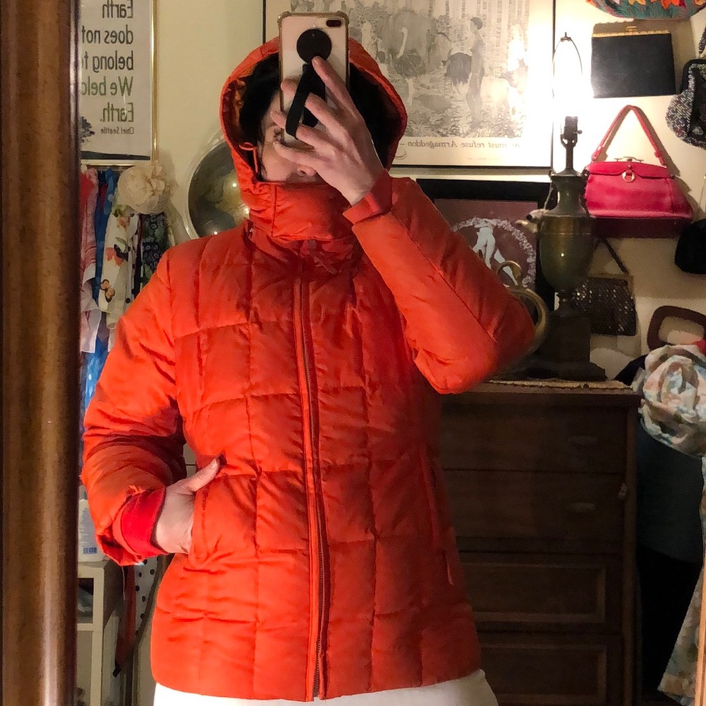 Vintage Orange Gap Down Jacket - image 8